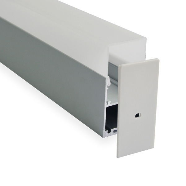 BAPL038 Aluminum Profile - Inner Width 26mm(1.02inch) - LED Strip Anodizing Extrusion Channel